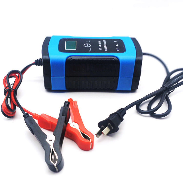 Car Battery Charger 12V 6A ligent Fast Charging Repair, 12V 6A Battery Charger, 12V 6A Lead acid Battery Charger, 